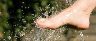 why dream of washing your feet in clean water