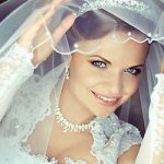 Bride in a veil